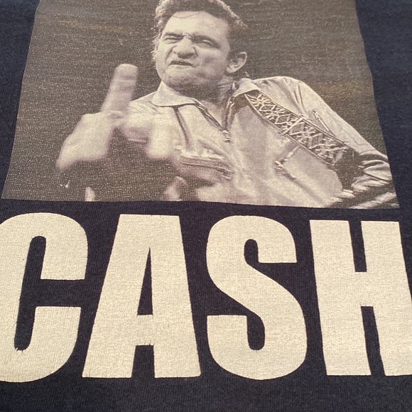 Vintage Johnny Cash Tshirt Size L - Picture 2 of 5
